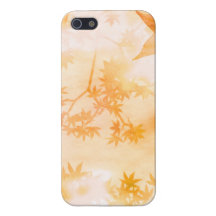 Caso de Iphone 5 de las hojas de otoño iPhone 5 Funda