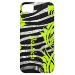 Caso de Iphone 5 de los Flourishes del estampado d iPhone 5 Case-Mate Carcasas