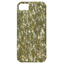 Caso de Iphone 5 del polvo de oro iPhone 5 Case-Mate Fundas