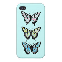 caso de IPhone de la mariposa iPhone 4 Fundas