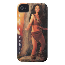 Caso de Iphone del hombre de las cavernas de Lyn L Case-Mate iPhone 4 Coberturas