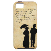 Caso de Iphone del orgullo y del perjuicio iPhone 5 Case-Mate Carcasa
