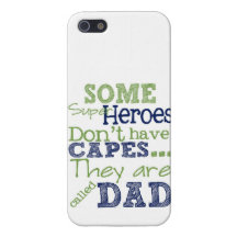 Caso de Iphone del papá del padre iPhone 5 Cárcasas
