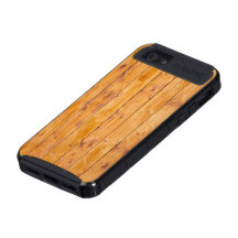 Caso de madera de Iphone del panel