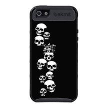 Caso de Skinit del iPhone 5 de los cráneos