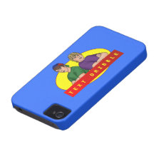 Caso de Textdribble Iphone 4 iPhone 4 Cobertura
