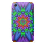 Caso decorativo del iPhone 3 del caleidoscopio iPhone 3 Cobertura
