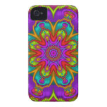 Caso decorativo del iPhone 4 del caleidoscopio iPhone 4 Cárcasas