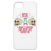 Caso del club de la matemáticas iPhone 5 Case-Mate cárcasa