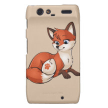 Caso del Fox Droid RAZR de Momma Motorola Droid RAZR Carcasas