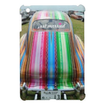 Caso del iPad de Lovebug del arco iris mini