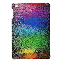 caso del ipad del brillo del arco iris mini