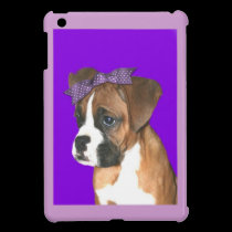 Caso del ipad del perro del boxeador mini fundas ipad mini