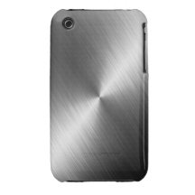 Caso del iPhone 3 de la textura del cromo Case-Mate iPhone 3 Funda