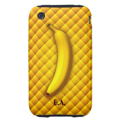 Caso del iPhone 3G/3Gs del plátano Tough iPhone 3 Protector