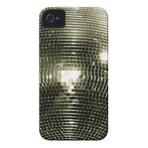 Caso del iPhone 4/4s de la bola de discoteca iPhone 4 Case-Mate Protector