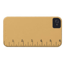 Caso del iPhone 4/4S de la regla iPhone 4 Cárcasa