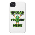 Caso del iPhone 4/4s del arte de la carga por tele Case-Mate iPhone 4 Carcasas
