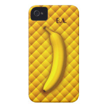 Caso del iPhone 4/4s del plátano iPhone 4 Carcasas