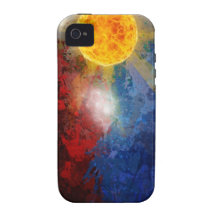 Caso del iphone 4 de la bandera de Filipinas Vibe iPhone 4 Funda
