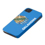 Caso del iPhone 4 de la bandera de Oklahoma Case-Mate iPhone 4 Cárcasas