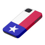 Caso del iPhone 4 de la bandera de Tejas iPhone 4 Carcasas