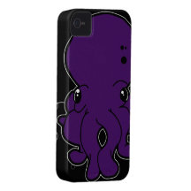 Caso del iPhone 4 de Tako (añil) Case-Mate iPhone 4 Carcasa