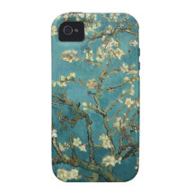 Caso del iPhone 4 del flor de la almendra Case-Mate iPhone 4 Carcasa