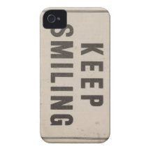 caso del iphone 4 - guarde el sonreír iPhone 4 funda