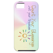 caso del iPhone 5 con un mensaje inspirado iPhone 5 Fundas
