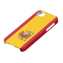 Caso del iphone 5 de la bandera de España iPhone 5 Funda