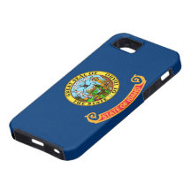 Caso del iPhone 5 de la bandera de Idaho iPhone 5 Protector