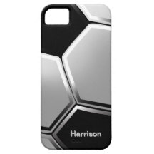 Caso del iPhone 5 de la bola del fútbol del fútbol iPhone 5 Case-Mate Coberturas