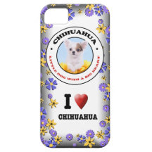 Caso del iPhone 5 de la chihuahua del amor iPhone 5 Case-Mate Cobertura