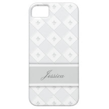 Caso del iPhone 5 de la flor de lis iPhone 5 Case-Mate Funda