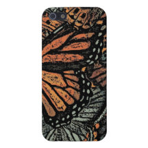 ¡Caso del iphone 5 de la mariposa de monarca! iPhone 5 Funda