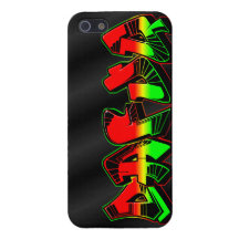 Caso del iPhone 5 de la pintada de Dafuq Rasta. Ca iPhone 5 Carcasas