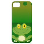 Caso del iPhone 5 de la rana del dibujo animado iPhone 5 Protectores