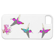 Caso del iPhone 5 de los pájaros del colibrí iPhone 5 Case-Mate Protectores