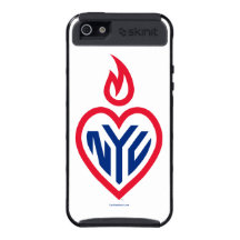 Caso del iPhone 5 de NYC - corazón de Gotham iPhone 5 Protectores