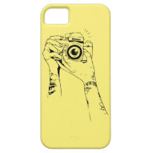 Caso del iPhone 5 del arte de la cámara iPhone 5 Cárcasas
