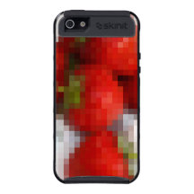 Caso del iPhone 5 del cargo de Skinit de las fresa