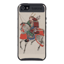 Caso del iPhone 5 del cargo de Skinit del samurai iPhone 5 Protector