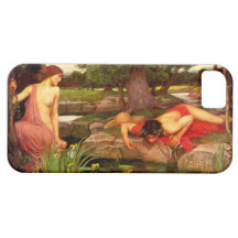Caso del iPhone 5 del eco y del narciso del Waterh iPhone 5 Case-Mate Funda