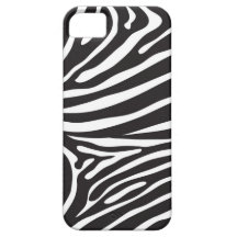 Caso del iphone 5 del estampado de zebra iPhone 5 cárcasa
