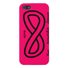 Caso del iPhone 5 del infinito iPhone 5 Funda