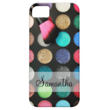 Caso del iPhone 5 del maquillaje del brillo iPhone 5 Case-Mate Protector
