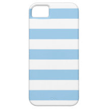Caso del iPhone 5 del modelo de las rayas azules d iPhone 5 Case-Mate Fundas