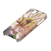 caso del iPhone 5 - el Zinnia rosado más pálido iPhone 5 Case-Mate Carcasa