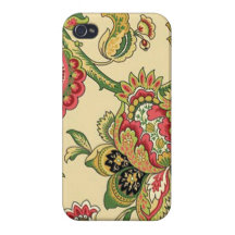 caso del iPhone 5 en floral magnífico iPhone 4 Funda